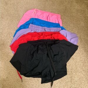 Colorful Athletic Shorts Set